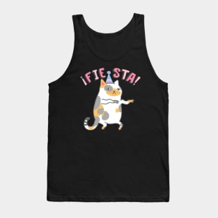 Celebration Cat - Fiesta Tank Top